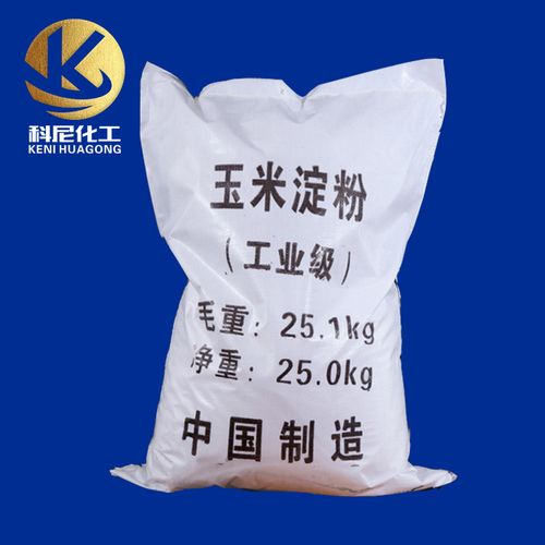 工业玉米淀粉1吨 25kg国标工业级变性玉米淀粉水处理厂家直销